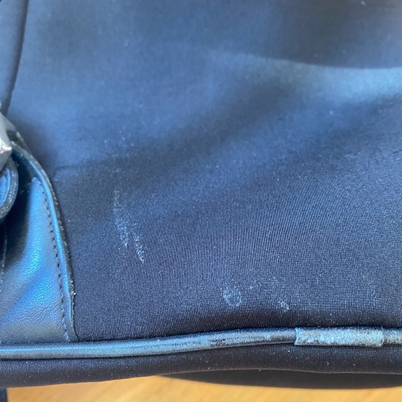 Black microfiber coach backpack, used condition - Picture 5 of 11